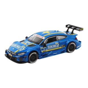 彩珀成真1/32拼装版合金车模奔驰AMG C63 DTM奥迪RS5汽车模型DIY
