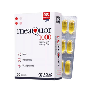 金凯撒鱼油95%纯度深海鱼油软胶囊omega3正品成人dhaEPA鱼油高浓