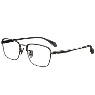 渡边美作防蓝光眼镜男商务轻雅全框超轻纯钛可配度数散光近视眼镜