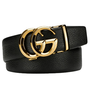 正品2025新款男士皮带真皮送人礼物专柜高端奢侈品牌裤腰带男潮流