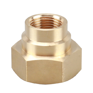 黄铜异径内丝直接外丝接头直通1分转2分变3分4分6分1寸对丝配件