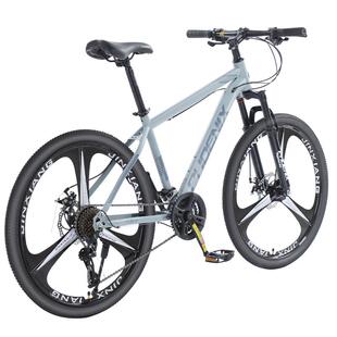 凤凰山地车自行车男成人轻便变速通勤减震越野青少年学生女款单车