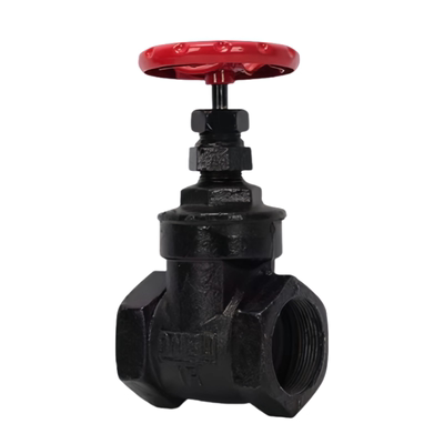 丝口铜芯铁闸阀丝扣水管开关闸门