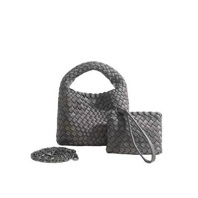 尼龙布编织2024新款小号托特包