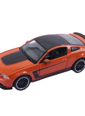 1:24仿真Ford Mustang 302合金静态摆件收藏礼物美式肌肉超跑车模