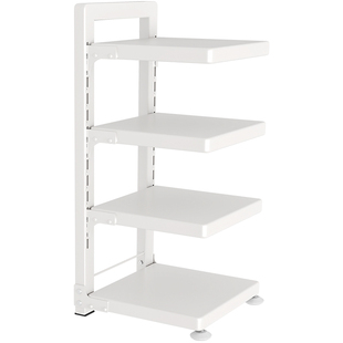 厨房多层锅架台面锅具收纳架多功能分层置物架橱柜水槽下放锅架子