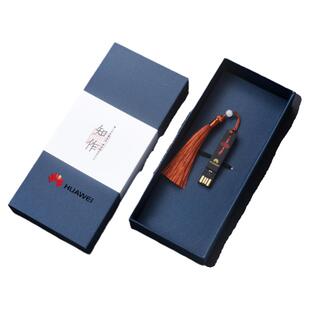 红木制u盘32g 彩绘古风创意迷你可爱木质优盘个性定制刻字印logo