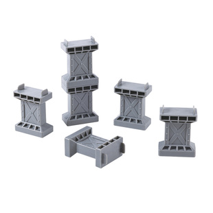 Hape火车轨道配件桥墩包儿童宝宝早教益智玩具轨道滑行男女孩3岁+