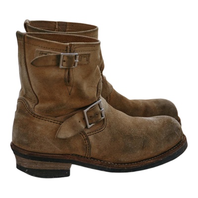 美式复古做旧切尔西靴工程师靴男