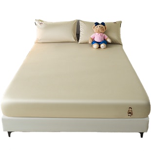 TeenieWeenie床笠单件60S全棉贡缎纯棉A类防滑床垫保护罩全包床单