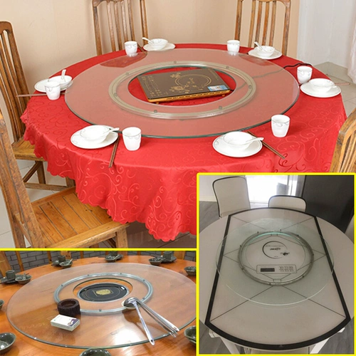 Стеклянный крутящийся плавный подшипник из нержавеющей стали с рельсами