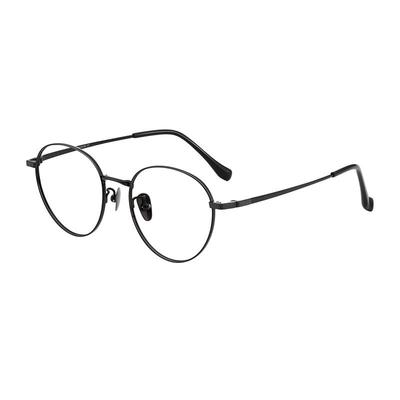 钛合金时尚修颜眼镜框可配近视