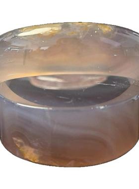 天然樱花玛瑙手镯女冰透水润粉花冰紫底成型花送礼闺蜜饰品