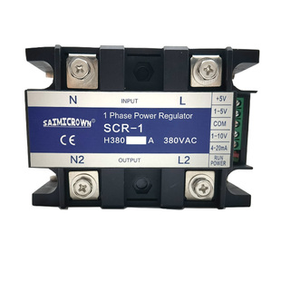 交流调压模块SCR全隔离三相固态调压器单相可控硅加热管3KW25A40A