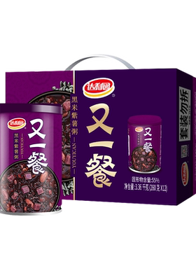 达利园即食黑米紫薯八宝粥送礼