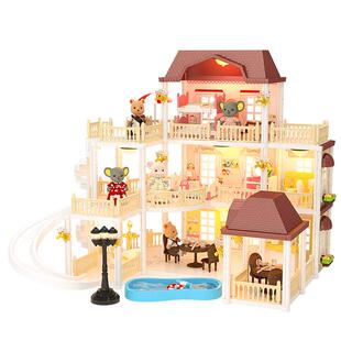 儿童过家家公主别墅玩具3屋女孩子城堡女生4益智生日礼物5岁6房子