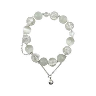 碎花蝴蝶手链ins小众琉璃手串送闺蜜好友学生党高颜值礼物儿童女