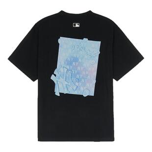 MLB官方 男女情侣凉感百搭运动波普老花休闲T恤夏季新款TSX01