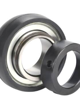 进口SKF风机胶套轴承替代PEER FH204-20MM FH205-25MM FH206-30MM