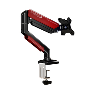 显示器支架气动机械臂旋转台式电脑屏幕悬臂桌面支撑架升降底座铝