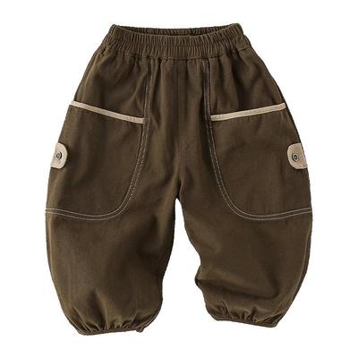 儿童男童工装裤百搭韩版