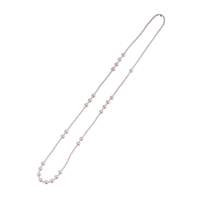 超美施家珍珠秋冬长款毛衣项链