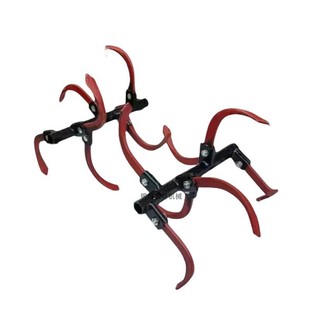 微耕机旋耕刀硬地粘土深耕刀总成松土打地刀旋耕加厚刀片配件大全