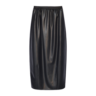 因由 法式微A花苞级感蛋白柔软轻奢气质松紧腰中长款半身裙女