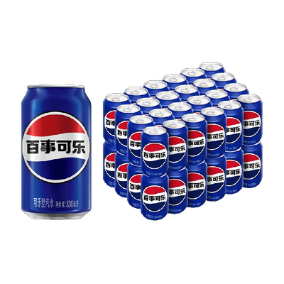百事可乐原味罐装330ml*48罐
