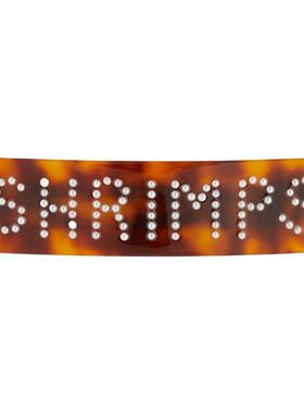 【D11折扣】SHRIMPS 女人造珍珠缀饰玳瑁板材发夹