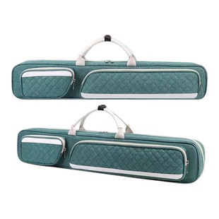 台球杆包7孔便携式二分之一杆收纳包前肢3后把杆包