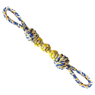 狗狗玩具拔河绳结磨牙耐咬拉布拉多中大型犬玩具狗咬绳宠物绳子