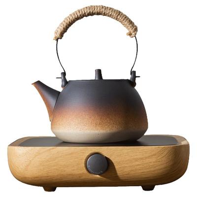 粗陶煮茶壶围炉煮茶陶壶烧水壶功夫茶具耐热茶壶泡茶壶电陶炉