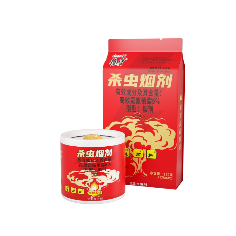 榛质杀蟑烟剂360°无孔不入杀蟑