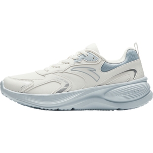 安踏飞驰跑步鞋女鞋2025冬季新款正品轻质耐磨革面运动鞋休闲女鞋