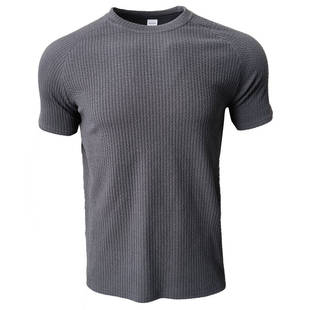 霸道肌肉 男士运动健身T恤跑步训练衣服短袖上衣舒适透气夏季男款