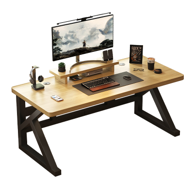 三梦实木电脑桌家用工作台
