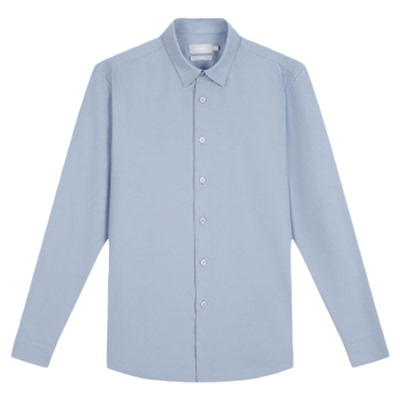 ziozia秋季商务休闲莫代尔衬衫