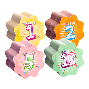 积分卡奖励卡幼儿园儿童孩子家庭积分奖券兑换卡币小学生教师用专用卡通可爱硬纸卡片表扬兑换抽奖印章学习课