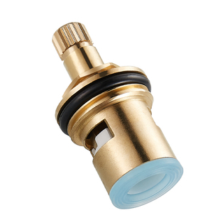 全铜水龙头阀芯通用单冷热厨房卫生间洗脸盆快开龙头角阀修换配件