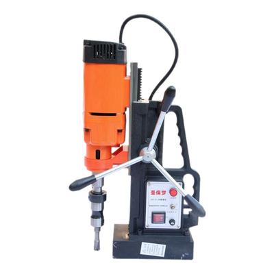 圣保罗磁座钻磁力钻正反转调速多功能打孔取芯攻丝机电厂家促销