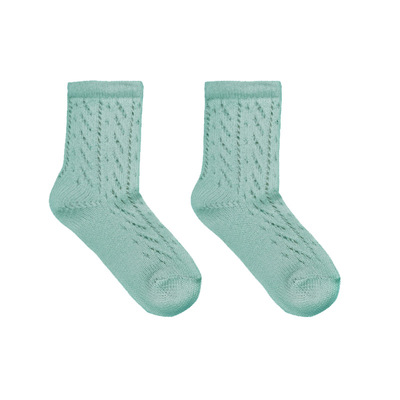 【新品】cutelife×YNO网眼短袜夏季镂空透气宝宝防蚊短筒袜3双装