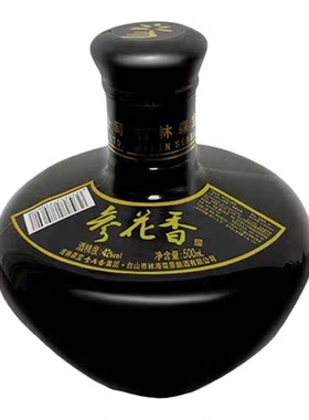 吉林长白山参花香泥坛裸瓶人参酒