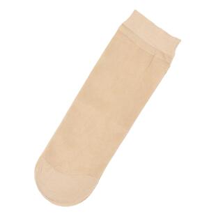 男女通用直板40D钢丝薄款莫代尔面膜短筒白色四季纯色吸湿短丝袜