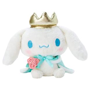 日本sanrio三丽鸥周边正版大号皇冠玉桂狗公仔玩偶娃娃毛绒玩具