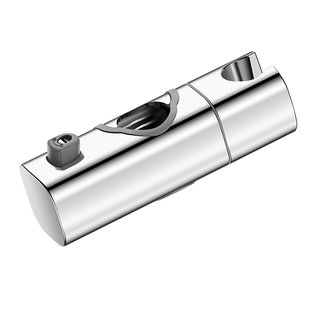 免拆管花洒支架升降杆固定座卡扣滑套中叉洗澡喷头固定夹子免打孔