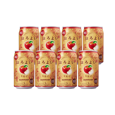 三得利和乐怡气泡酒微酒感网红低度男女士果酒预调鸡尾酒350mL8罐