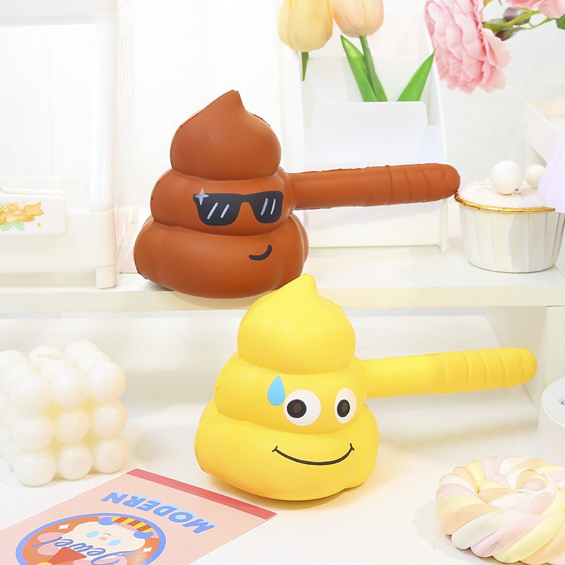 便便锤慢回弹玩具乐压创意大锤捏神器发泄摆件捏1000t锤子减道具