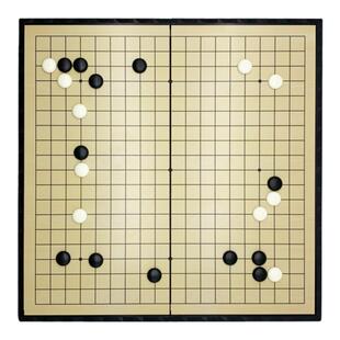 便携磁性折叠围棋五子棋先行者入门少儿磁力棋卡通磁石19路围棋