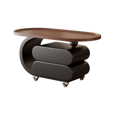 中古风可移动沙发边几小茶几